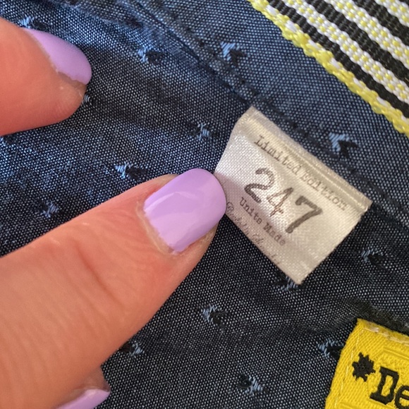 Descendant of Thieves by Dres Ladro Limited Batch Button Down Shirt - Picture 7 of 8